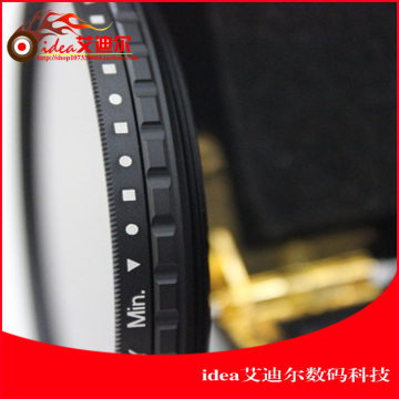 鼎晶DK ND2-400 72mm ND2-ND400 DK可调ND镜减光镜中灰密度镜DKND