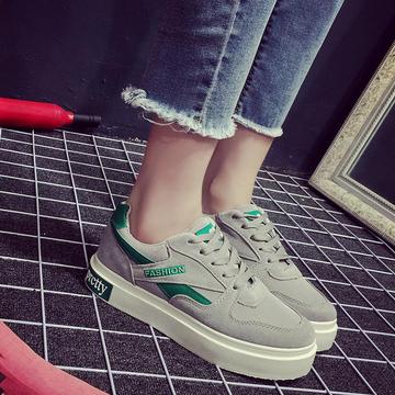 2016夏小白鞋女厚底板鞋学生韩版休闲鞋单鞋运动鞋透气网鞋女鞋子