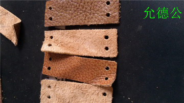 纯牛皮皮兜 既可以马上使用又可以手工设计裁剪的大皮兜热销
