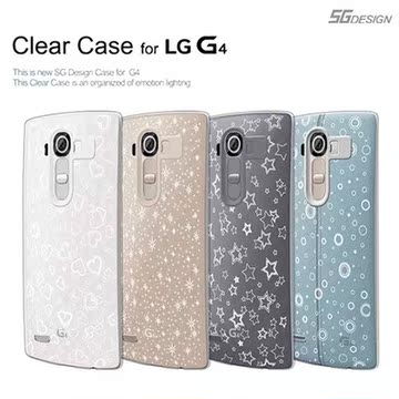 韩国正品米多多 LG G4手机壳透明发光保护壳F500手机套H810外壳